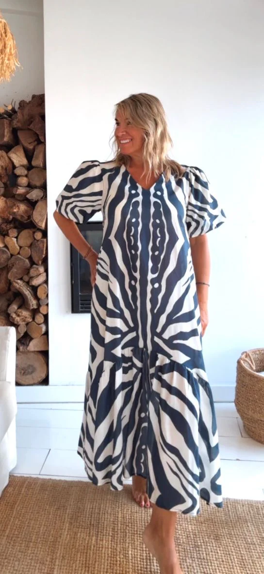 Vestido Marie marino - Image 5