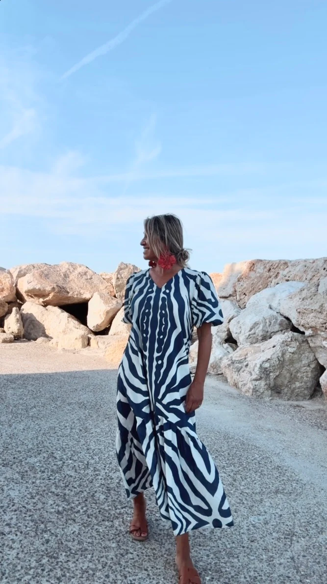 Vestido Marie marino - Image 6