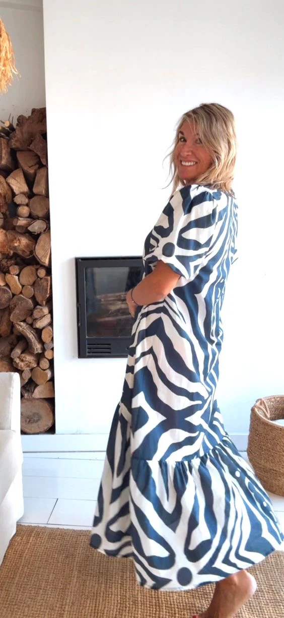 Vestido Marie marino - Image 9