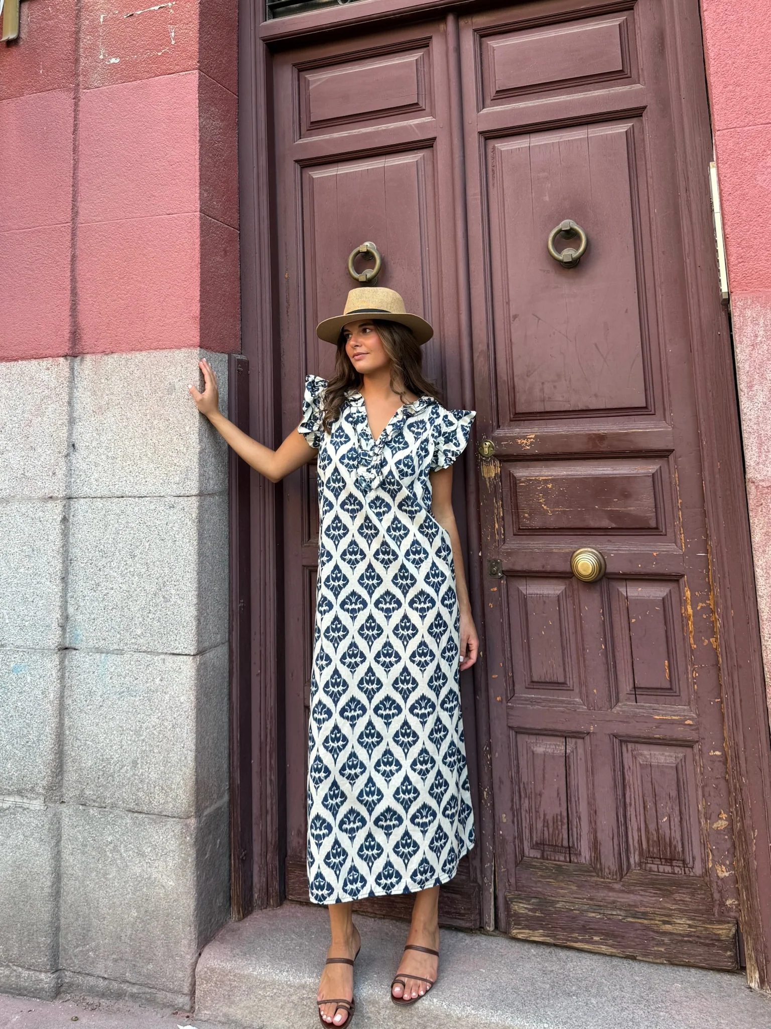 Vestido Marina azul