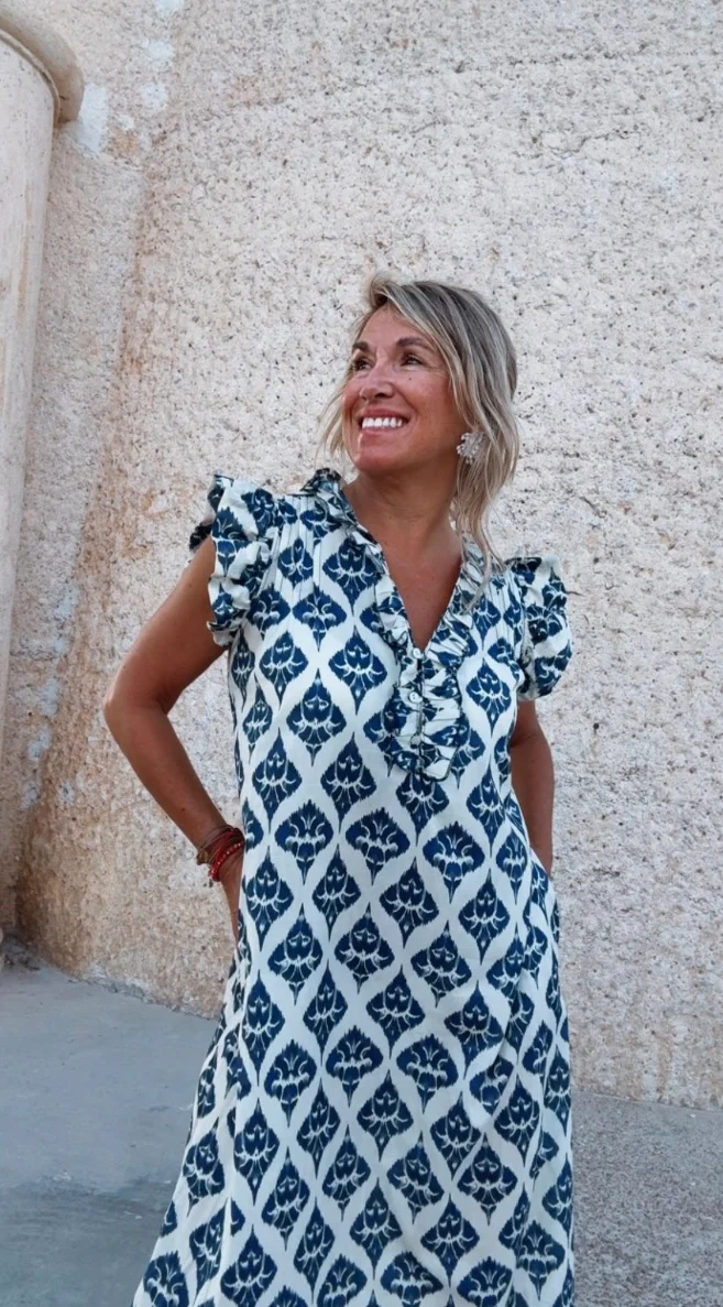 Vestido Marina azul - Image 2