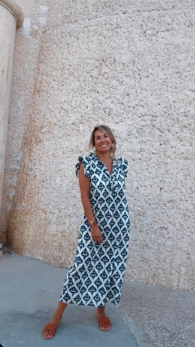 Vestido Marina azul - Image 4