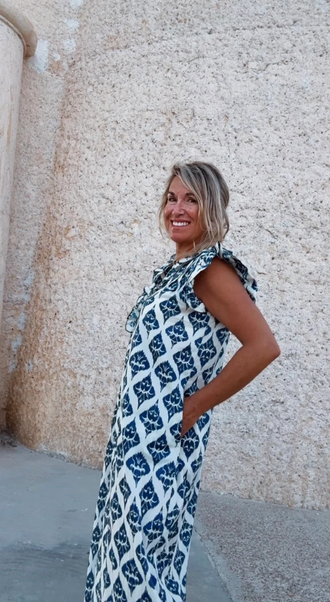 Vestido Marina azul - Image 6