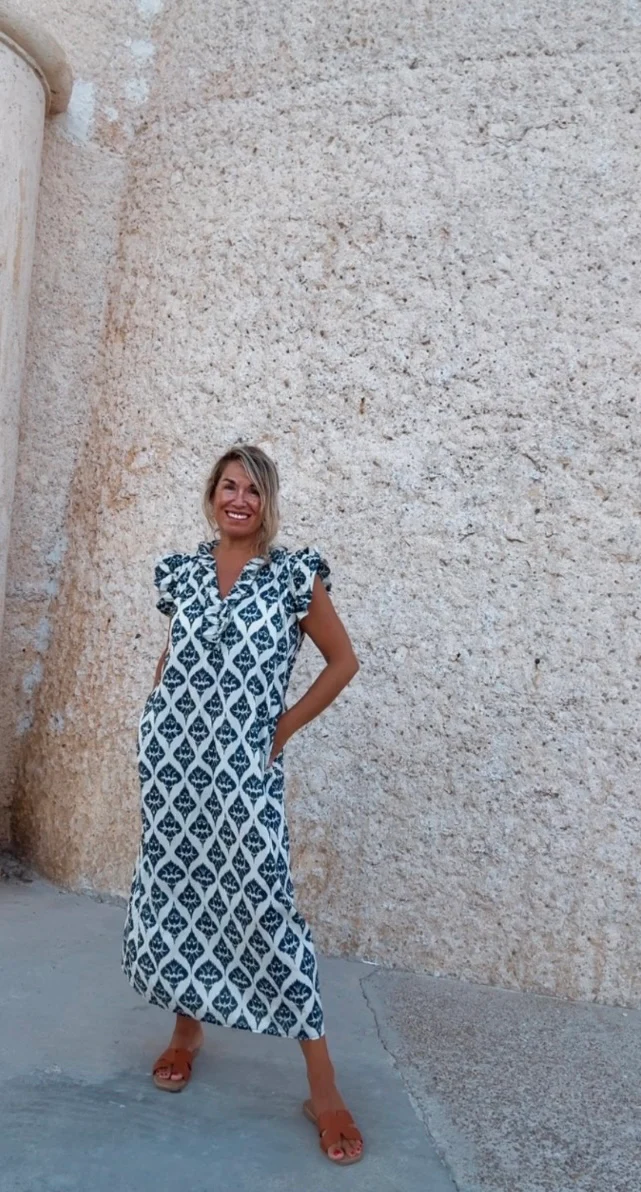 Vestido Marina azul - Image 8
