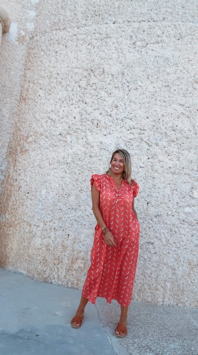 Vestido Marina coral - Image 2