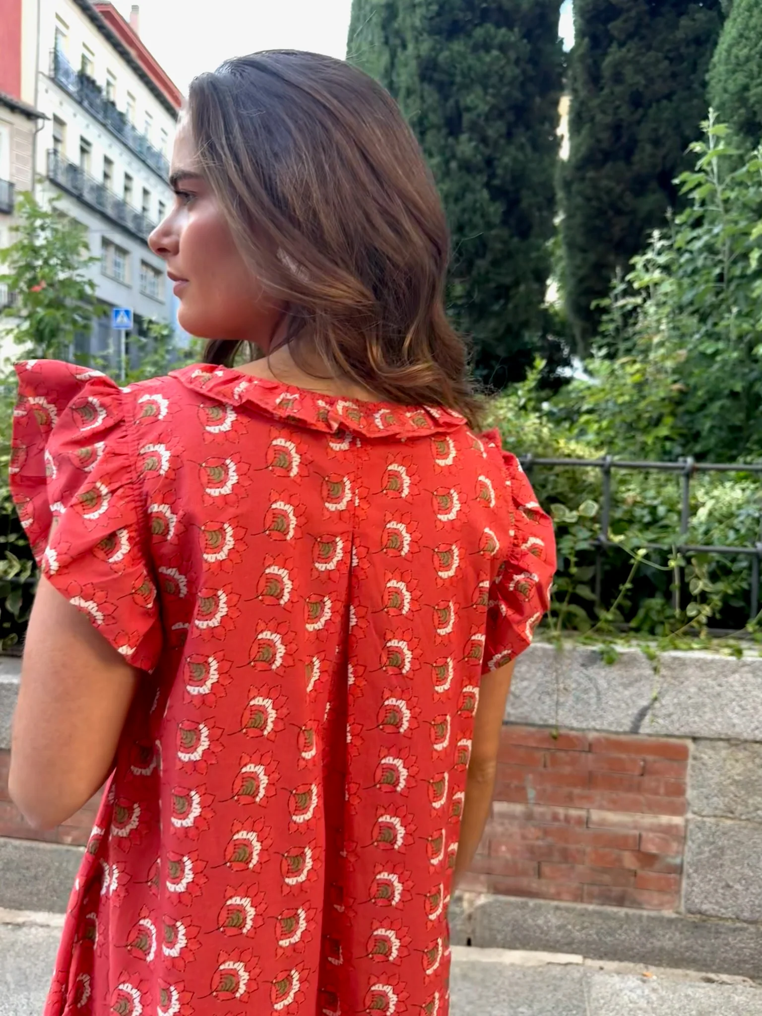 Vestido Marina coral - Image 3
