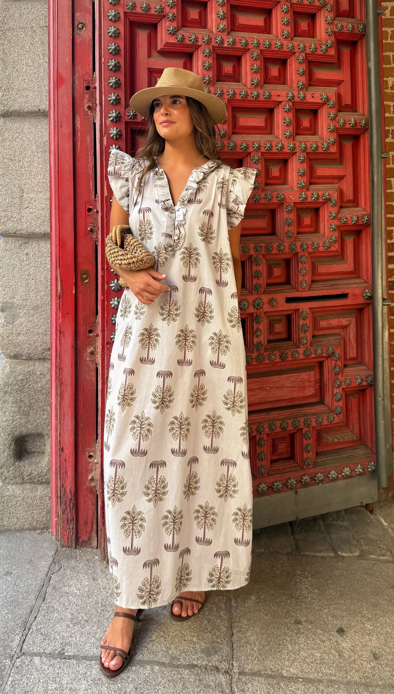 Vestido Marina palm