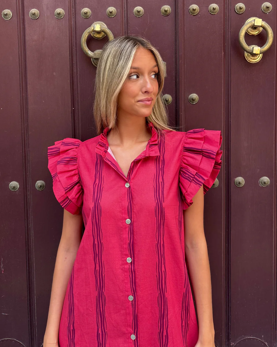 Vestido Palermo rosa - Image 2