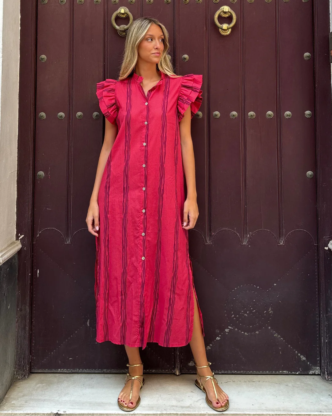 Vestido Palermo rosa - Image 3