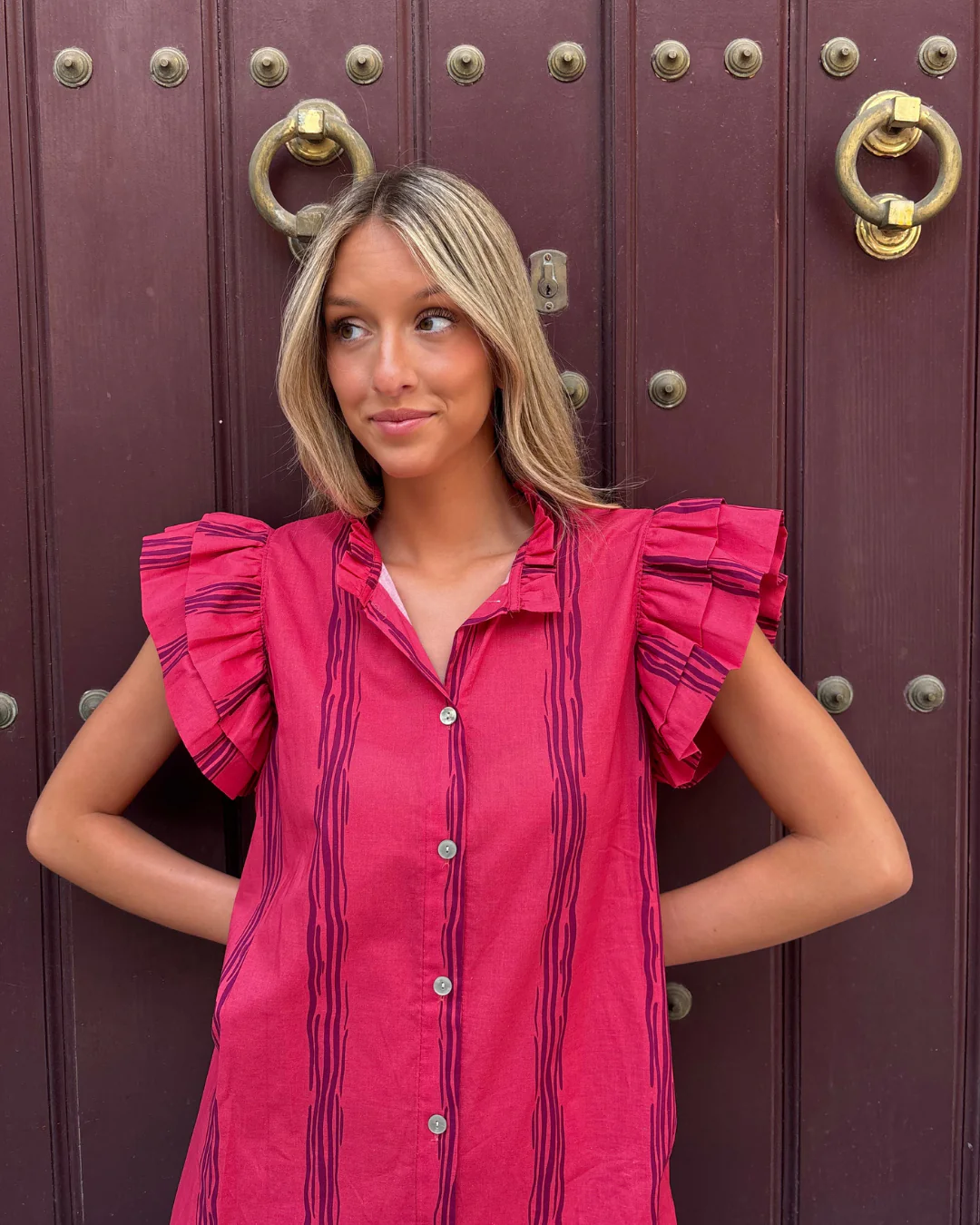 Vestido Palermo rosa - Image 4