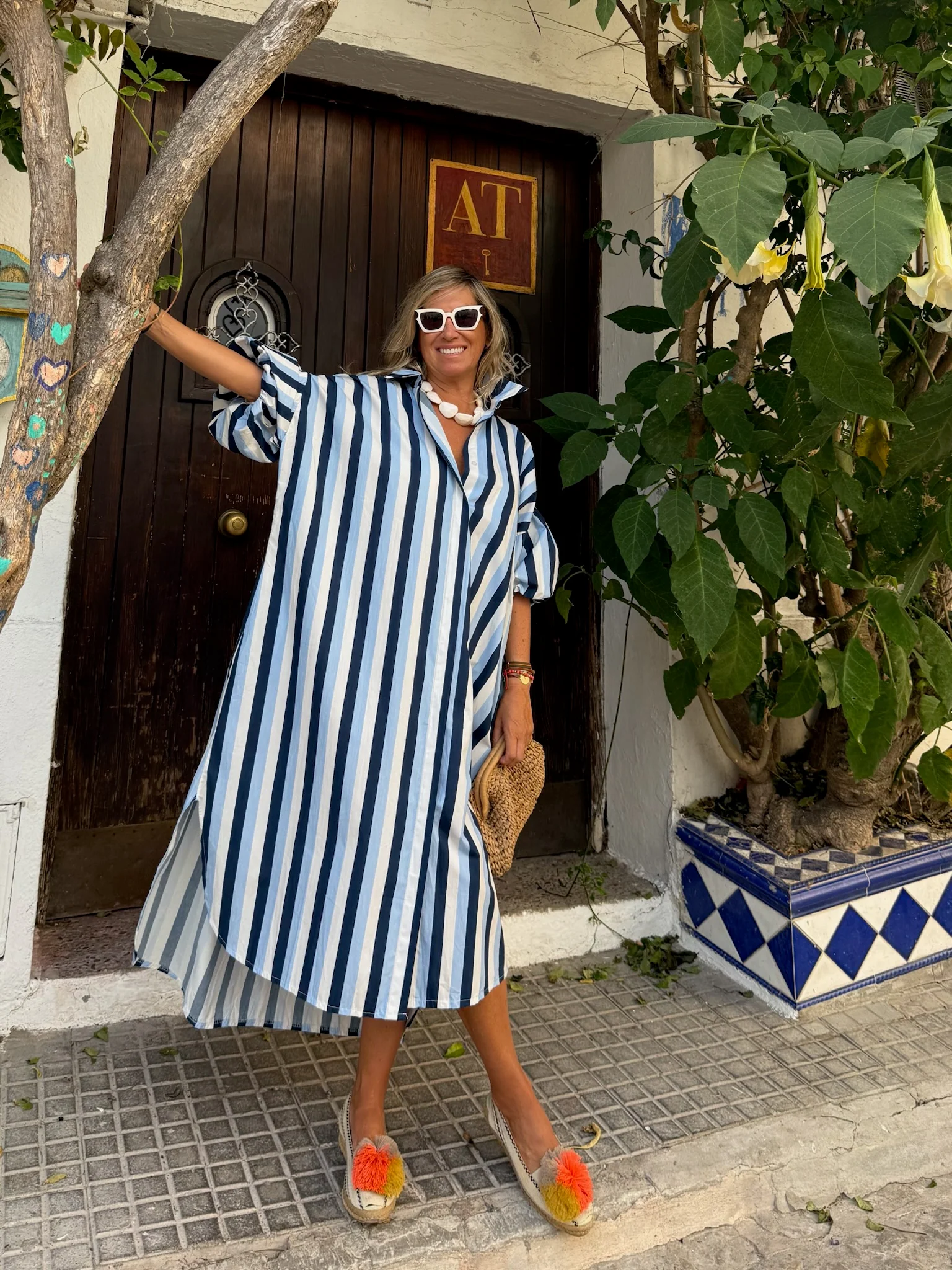 Vestido Santander Marino