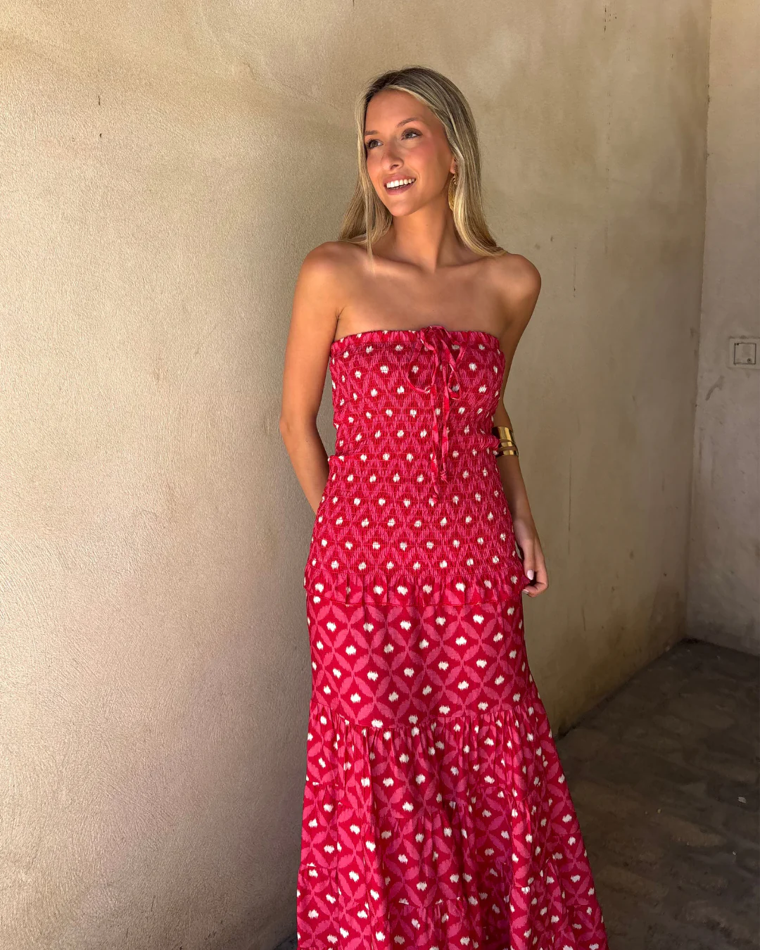 Vestido Rocío burdeos - Image 2