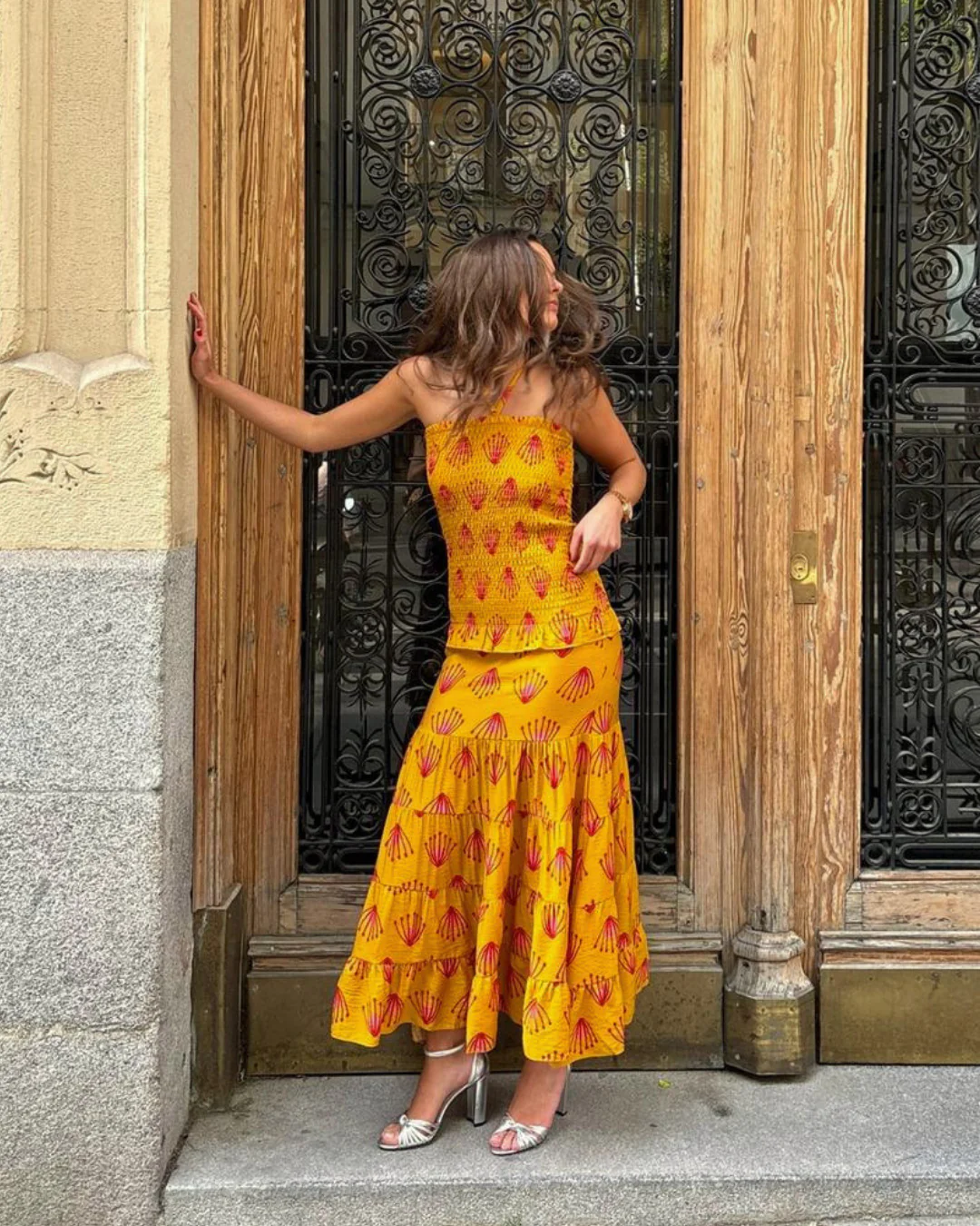 Vestido Rocío mostaza - Image 6