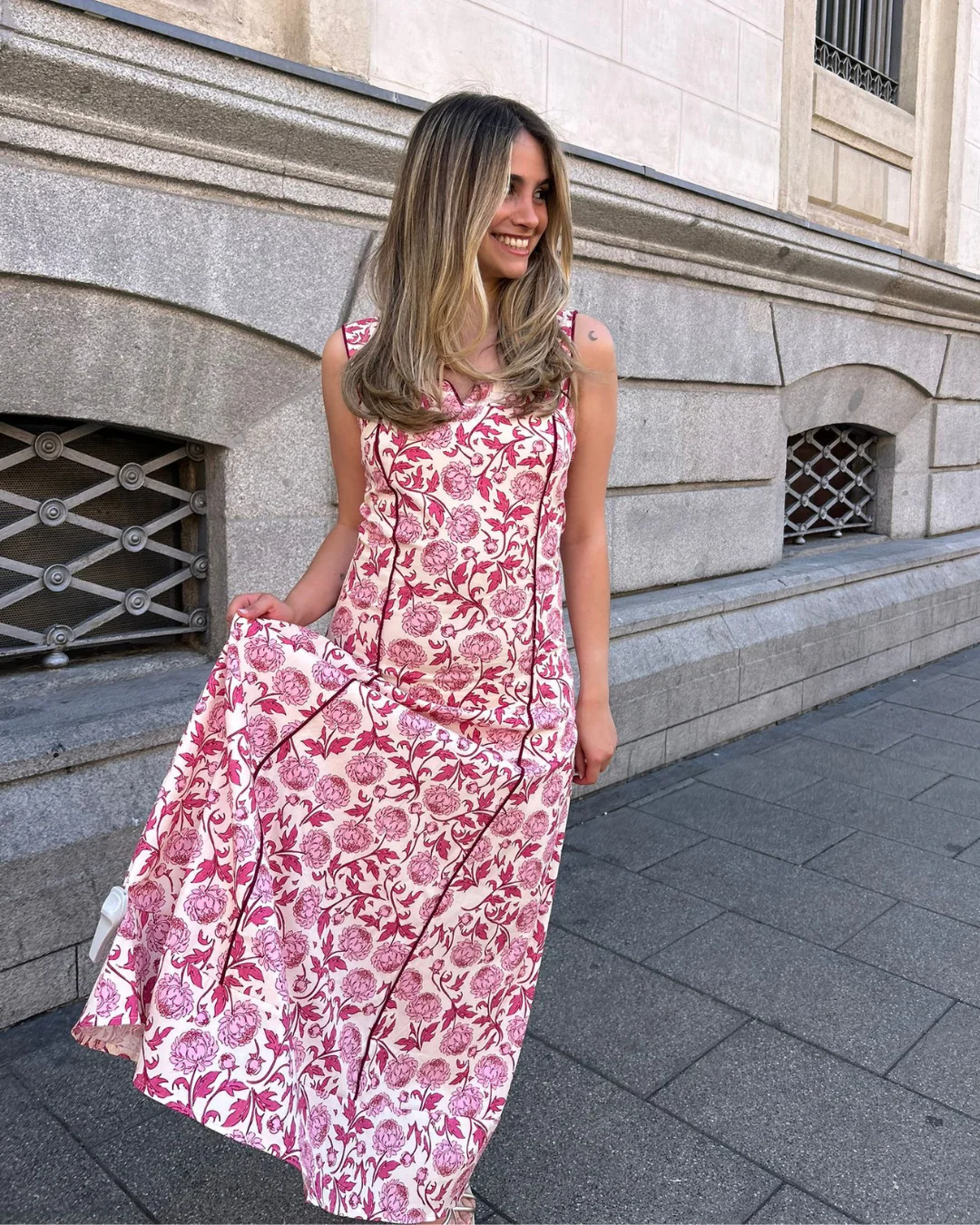 Vestido Salvia granate - Image 16