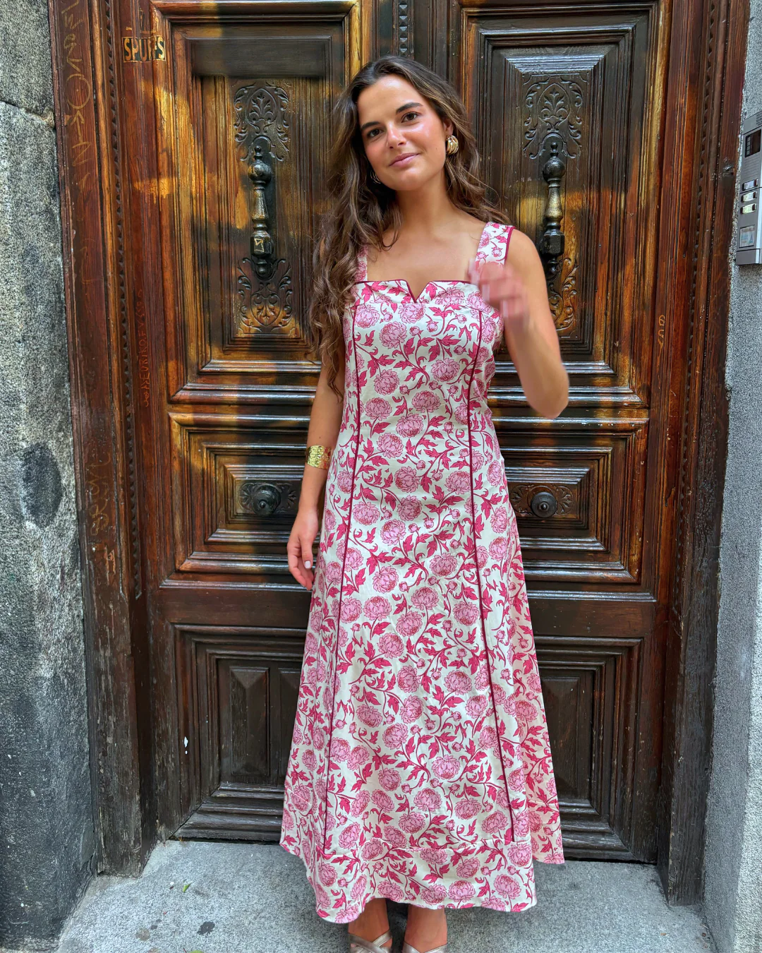 Vestido Salvia granate - Image 5