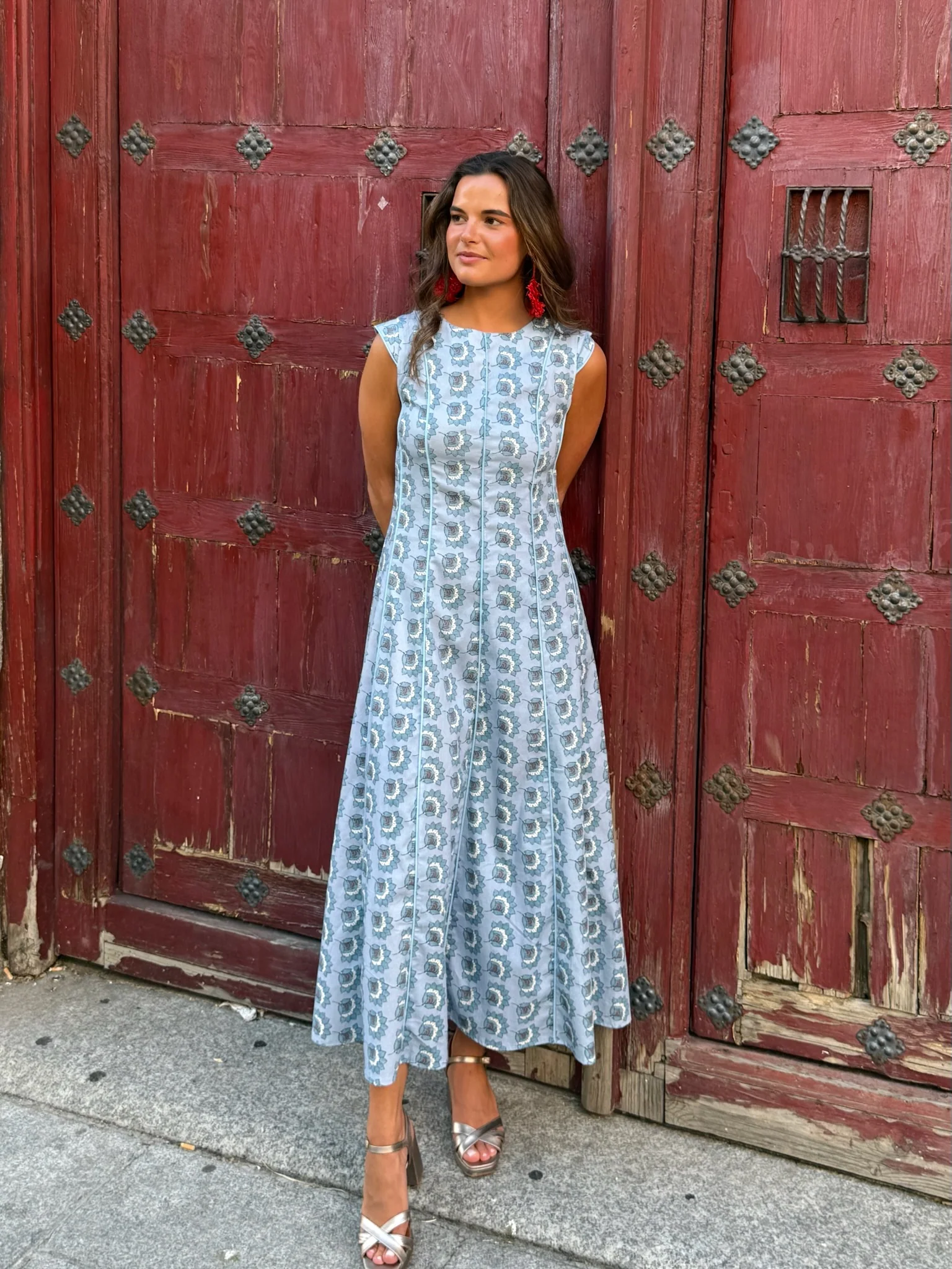 Vestido Sevilla azul - Image 10