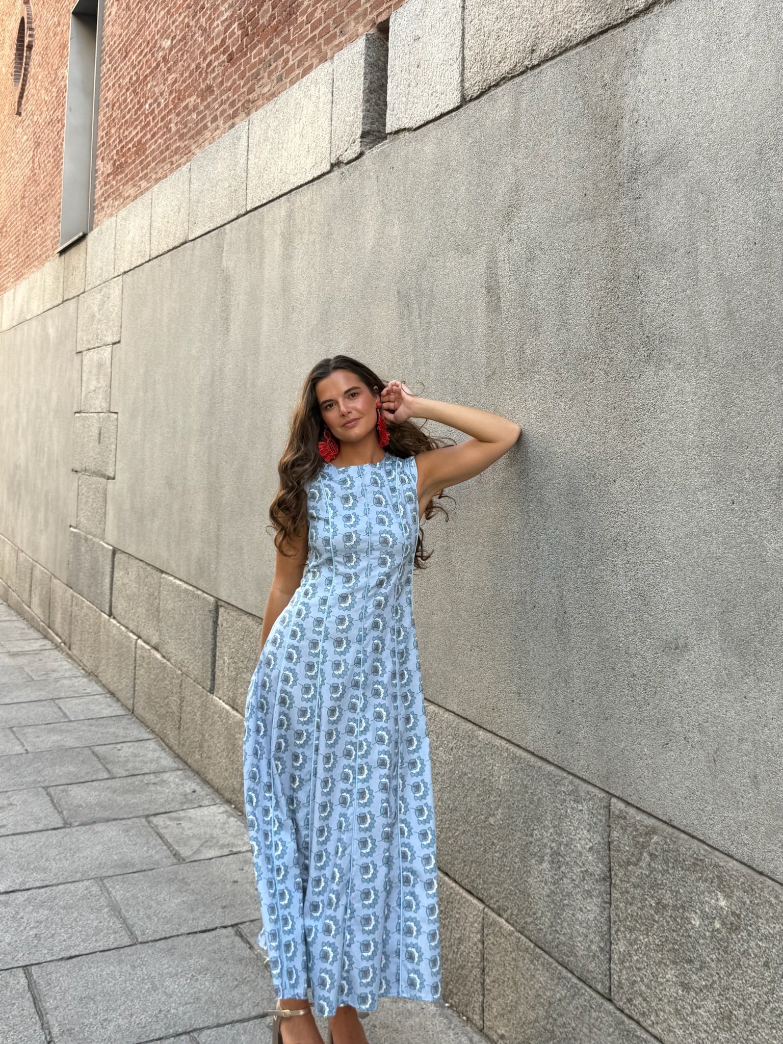 Vestido Sevilla azul - Image 11