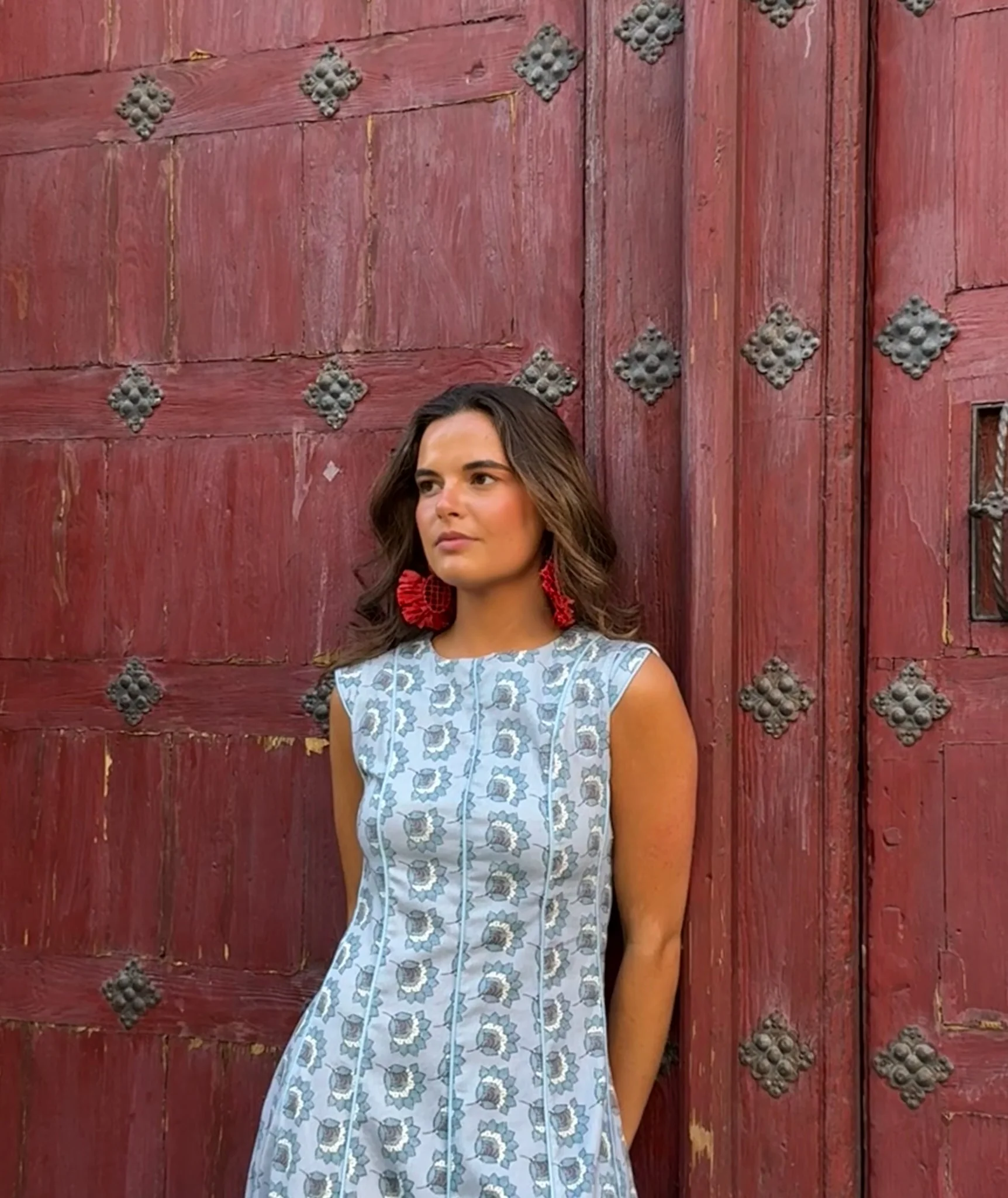 Vestido Sevilla azul - Image 12