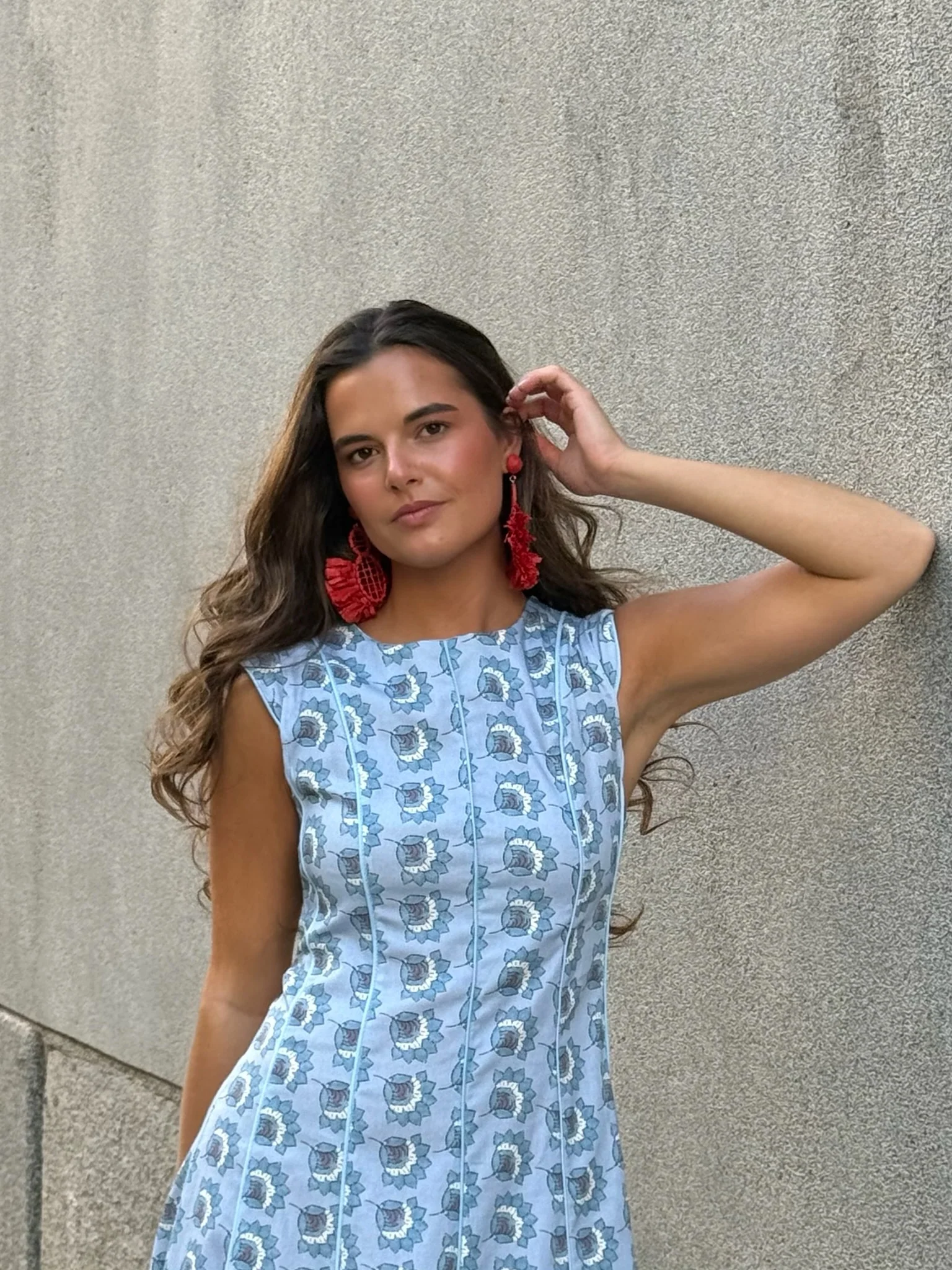 Vestido Sevilla azul - Image 5
