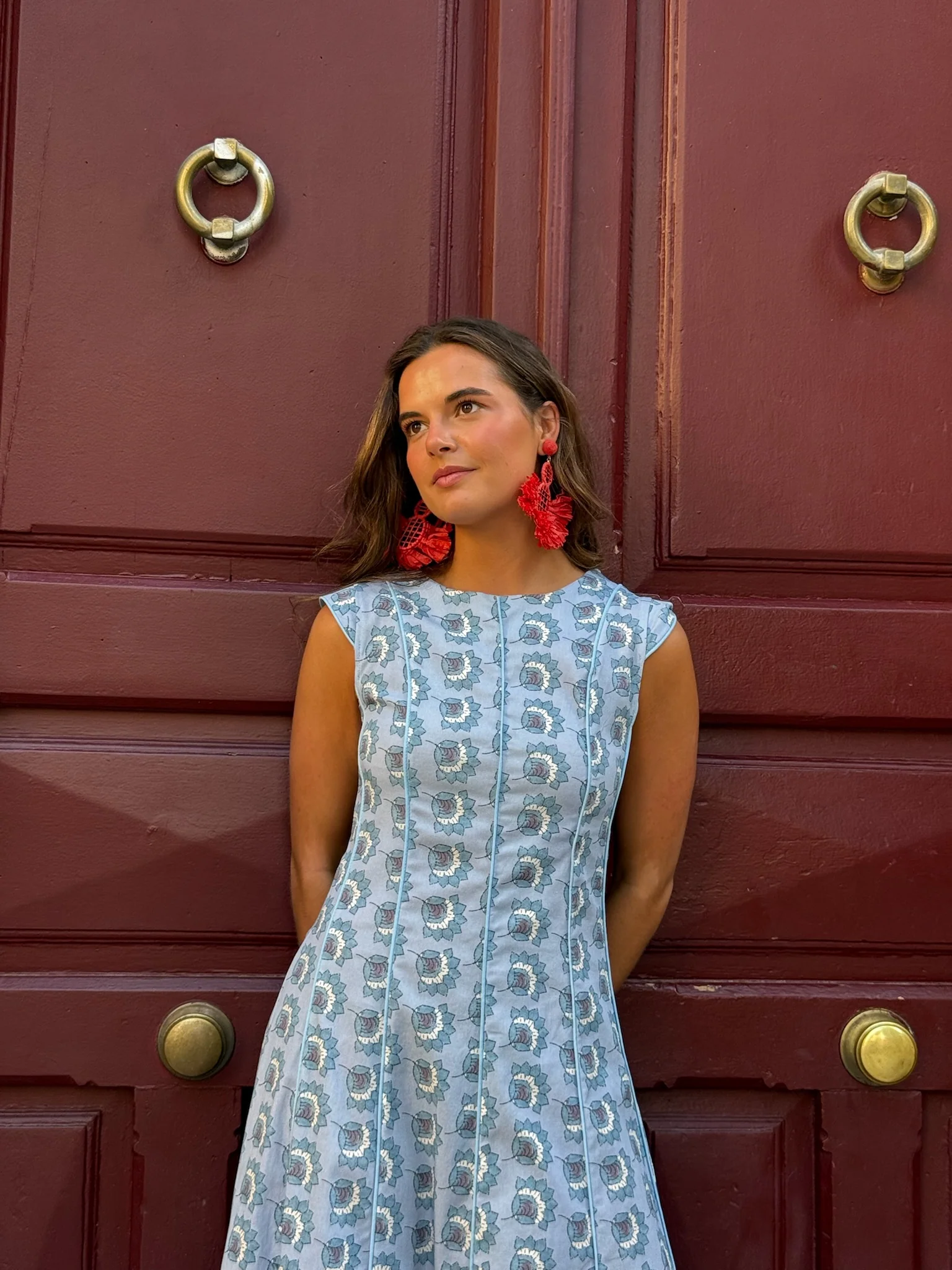 Vestido Sevilla azul - Image 7