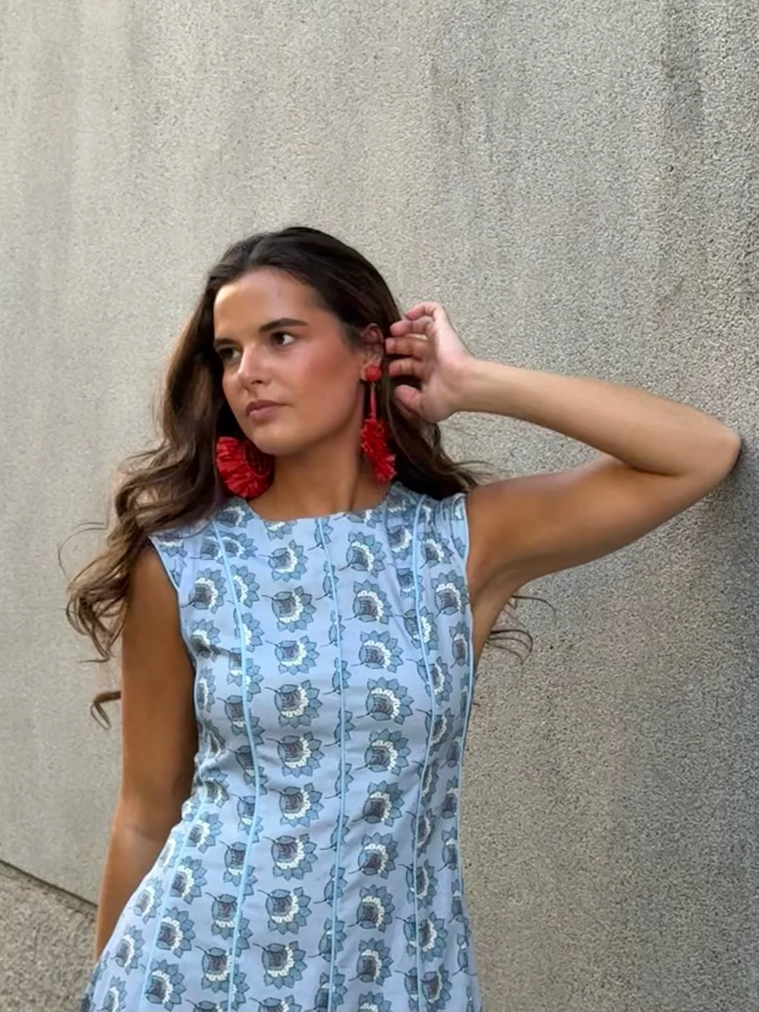 Vestido Sevilla azul - Image 9
