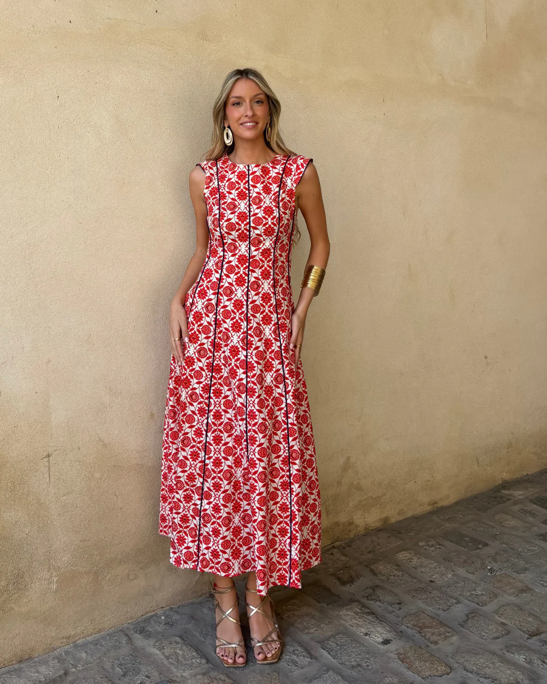 Vestido Sevilla rojo - Image 11