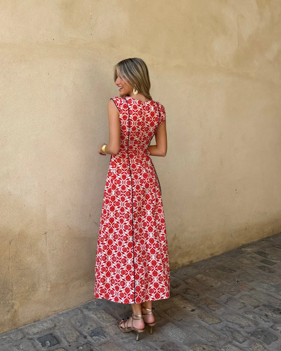 Vestido Sevilla rojo - Image 3