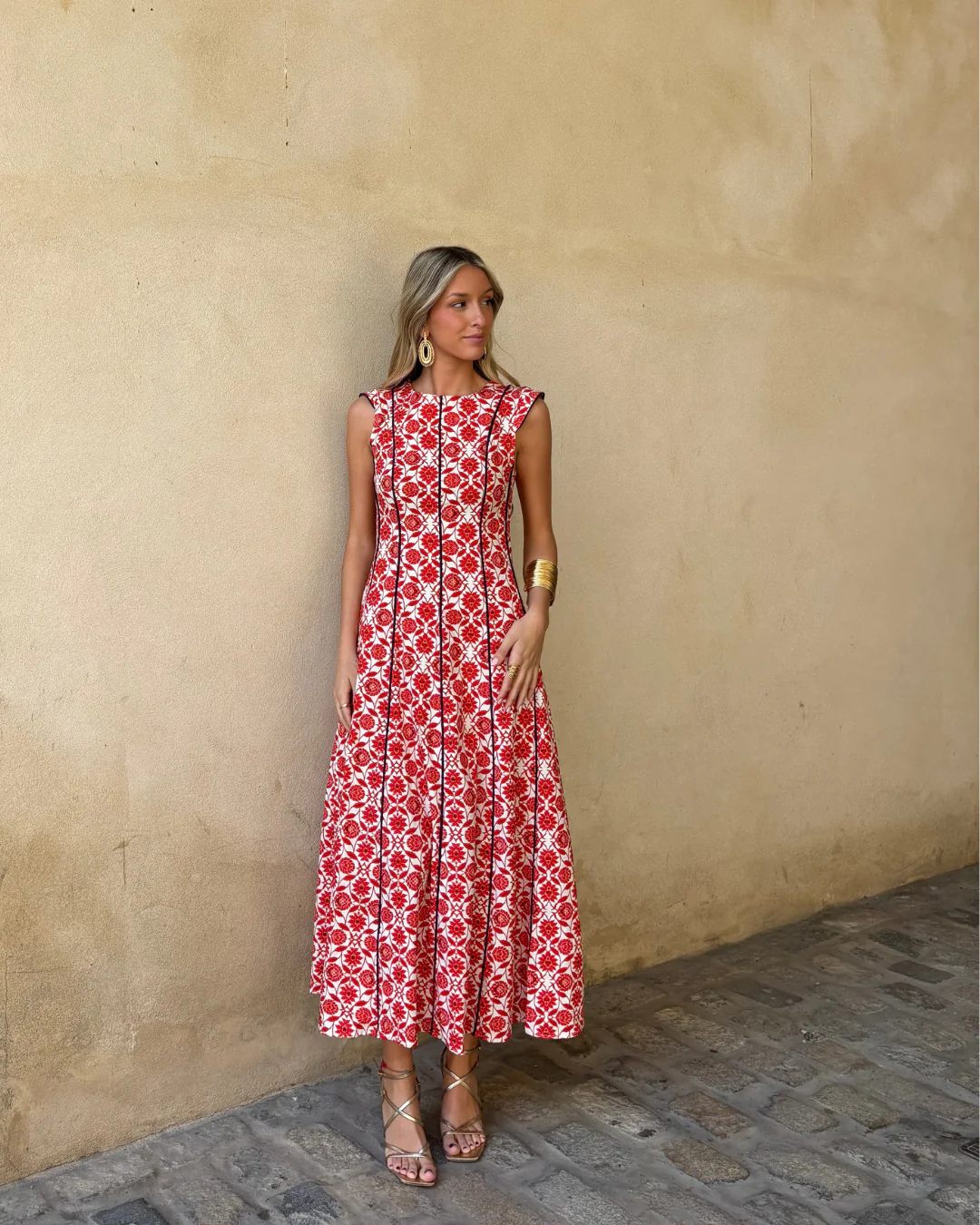 Vestido Sevilla rojo - Image 7