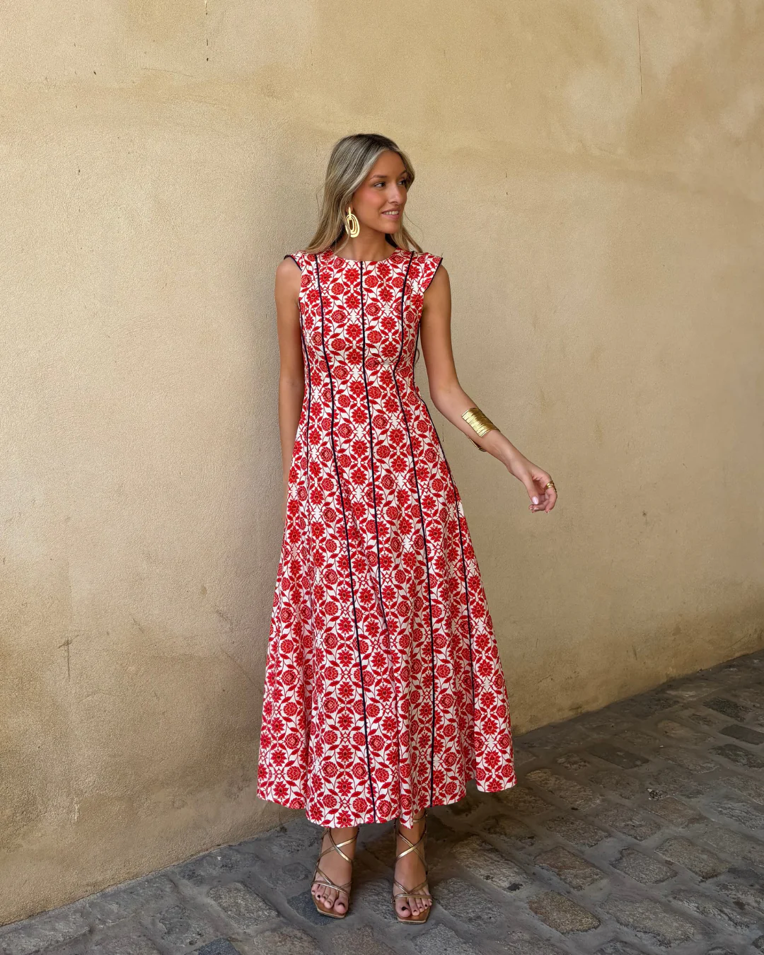 Vestido Sevilla rojo - Image 9