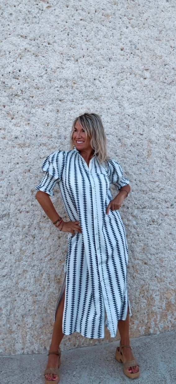 Vestido Sira marino <b>*EN FABRICACIÓN,SEMANA ESTIMADA DE ENVÍO 20 DE JULIO*</b> - Image 7