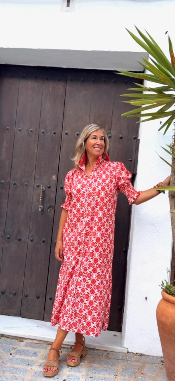 Vestido Sira rojo - Image 2