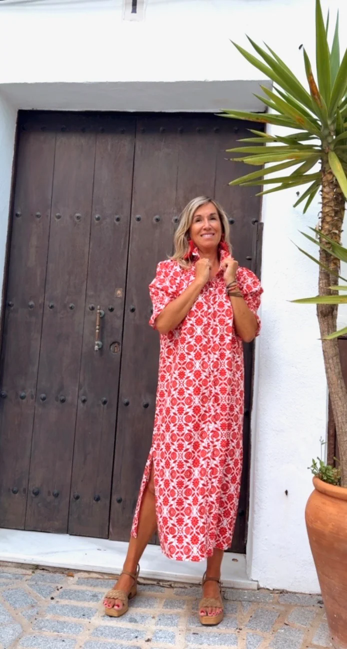 Vestido Sira rojo - Image 4