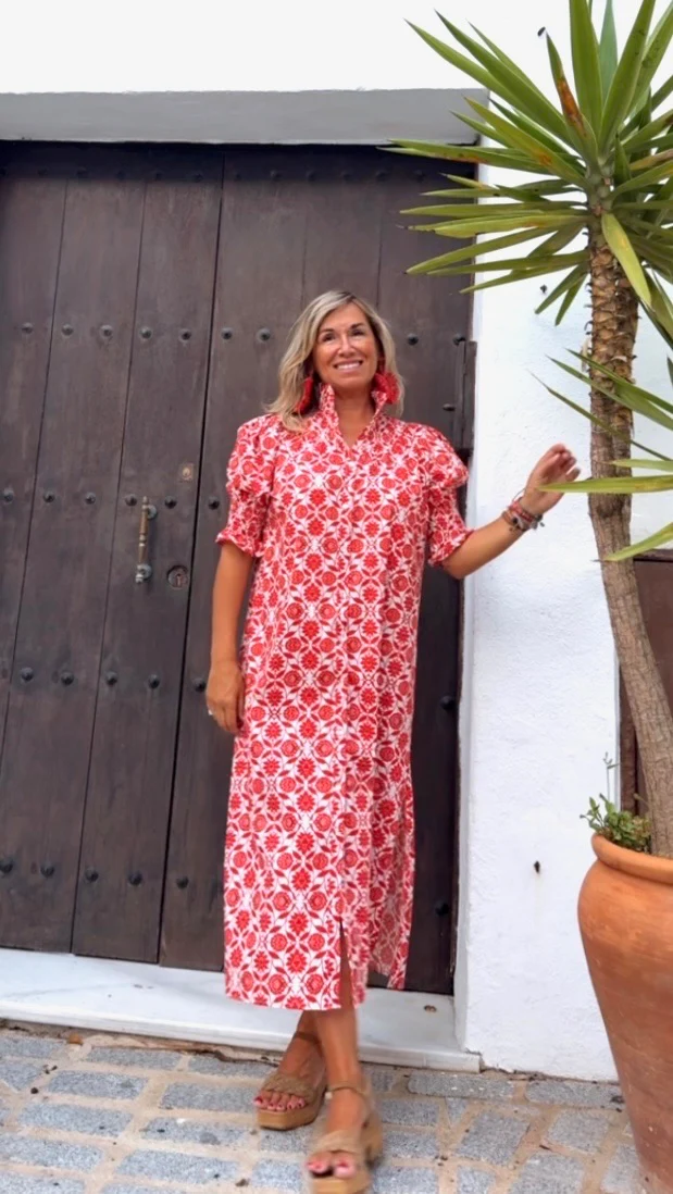 Vestido Sira rojo - Image 5