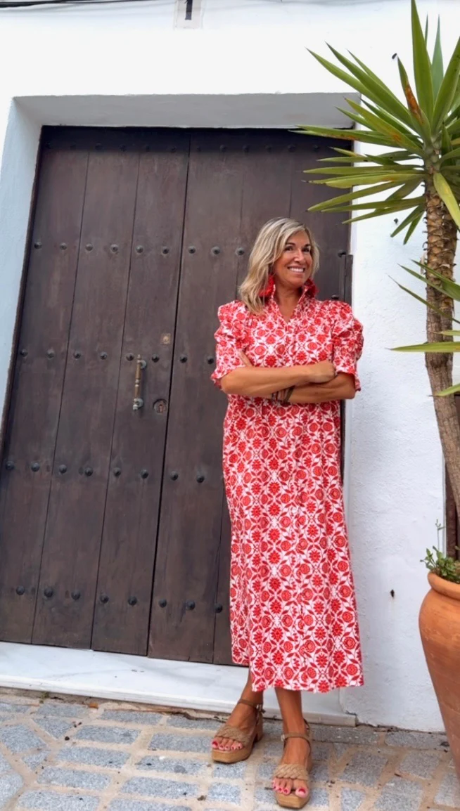 Vestido Sira rojo - Image 6