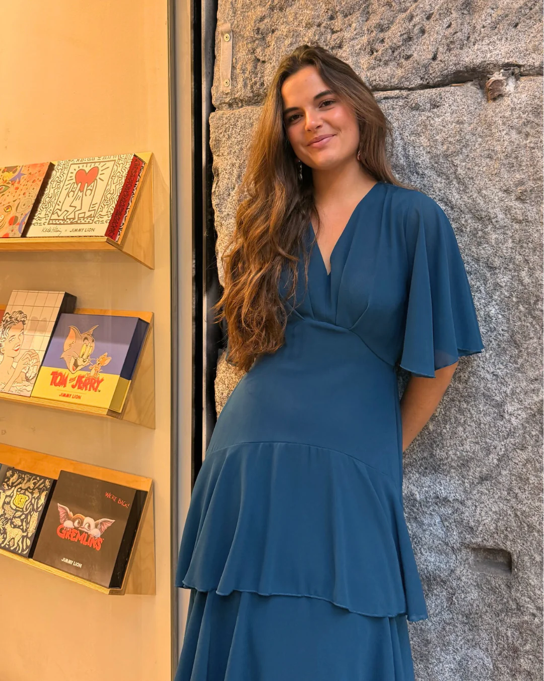 Vestido Sitges azul - Image 2