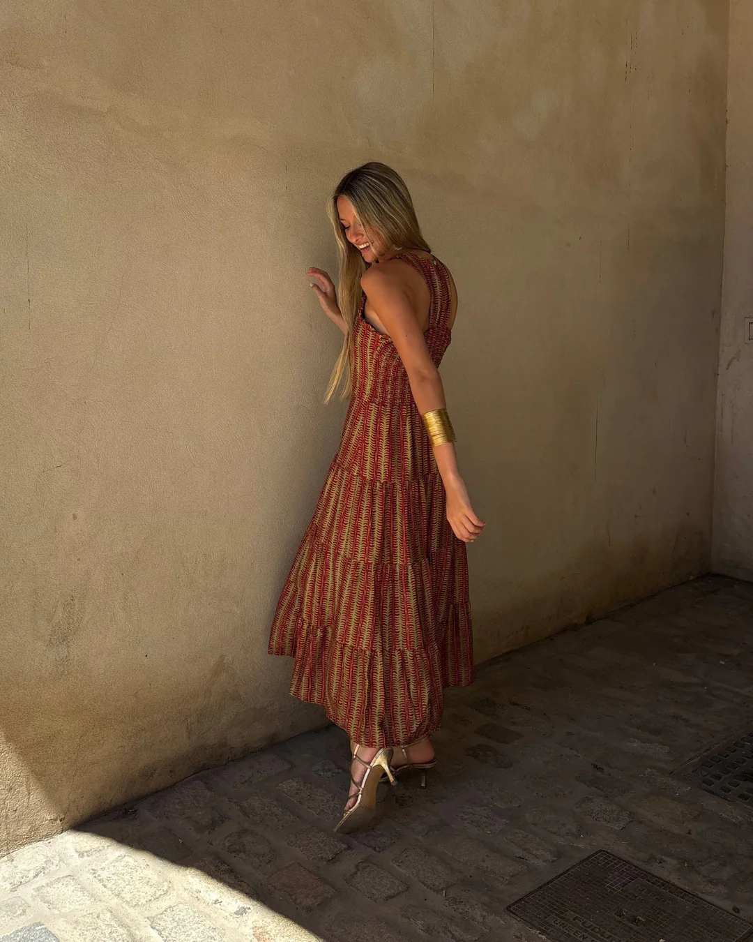 Vestido Tablada granate - Image 14