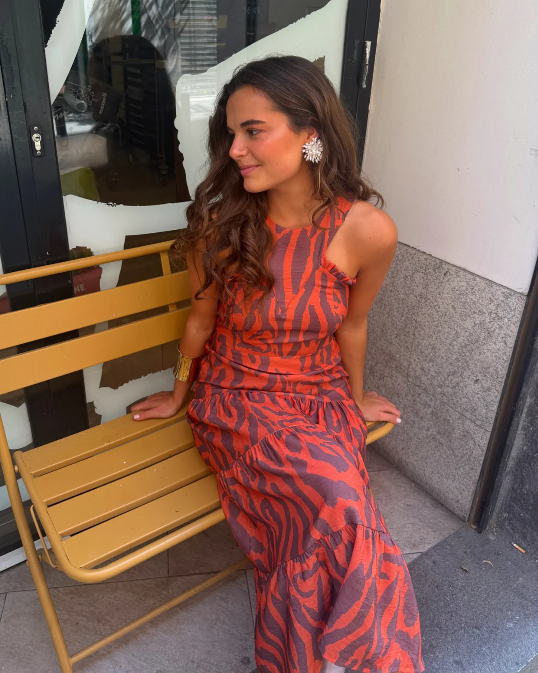 Vestido Tablada naranja - Image 13