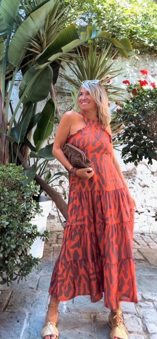 Vestido Tablada naranja - Image 14