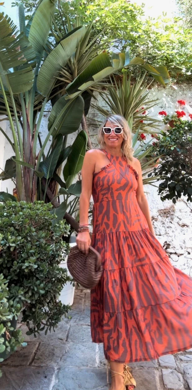 Vestido Tablada naranja - Image 17