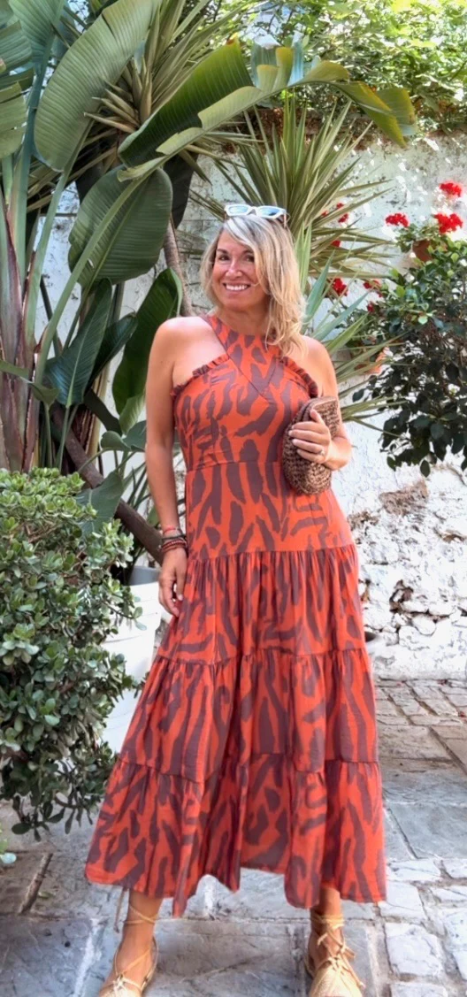 Vestido Tablada naranja - Image 18