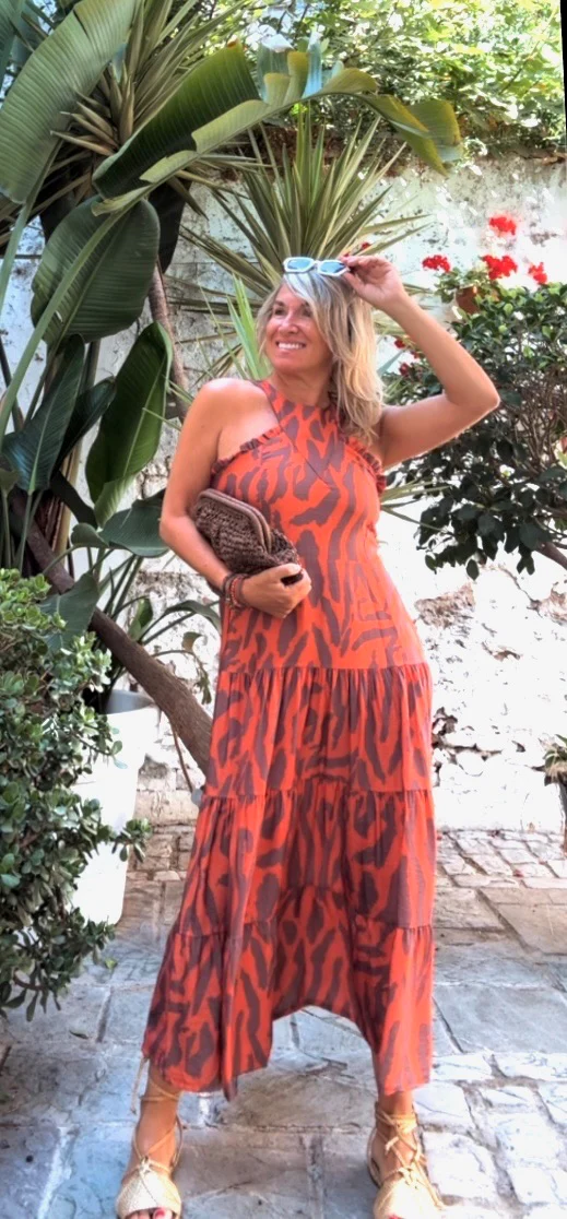 Vestido Tablada naranja - Image 19