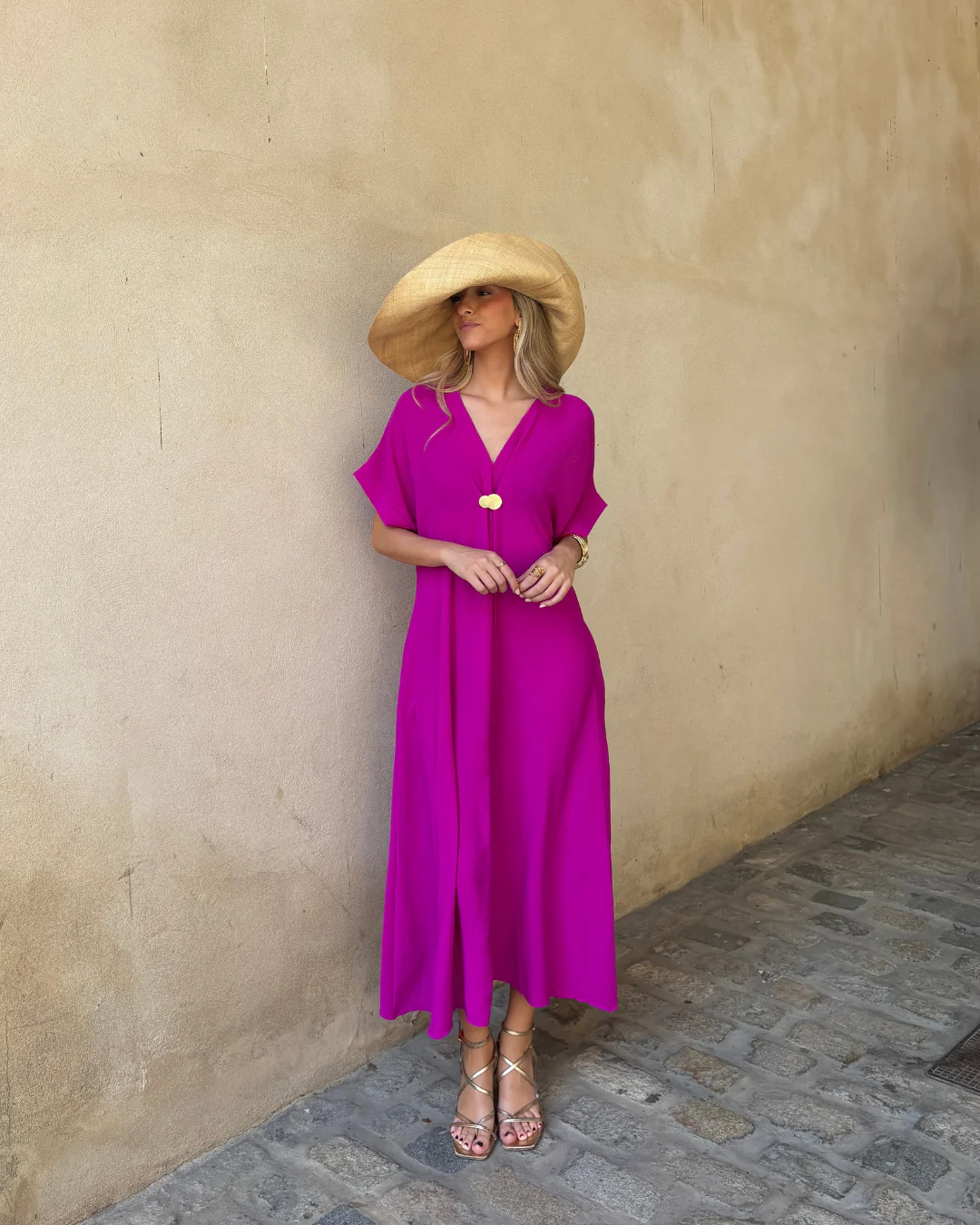 Vestido Telma buganvilla - Image 10