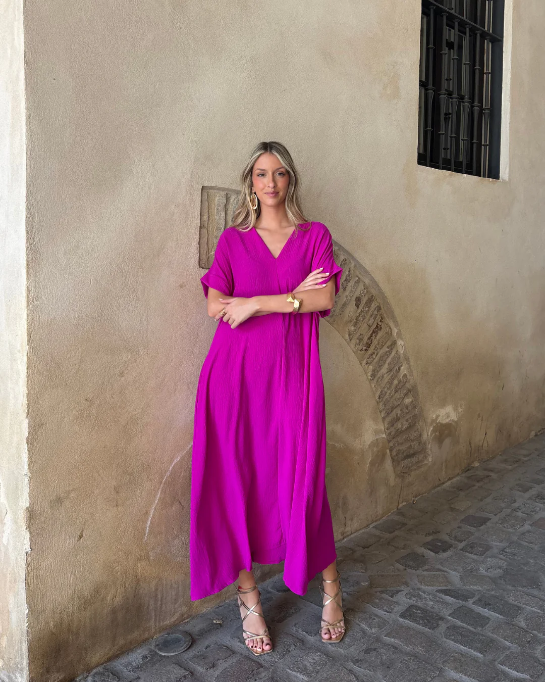 Vestido Telma buganvilla - Image 11