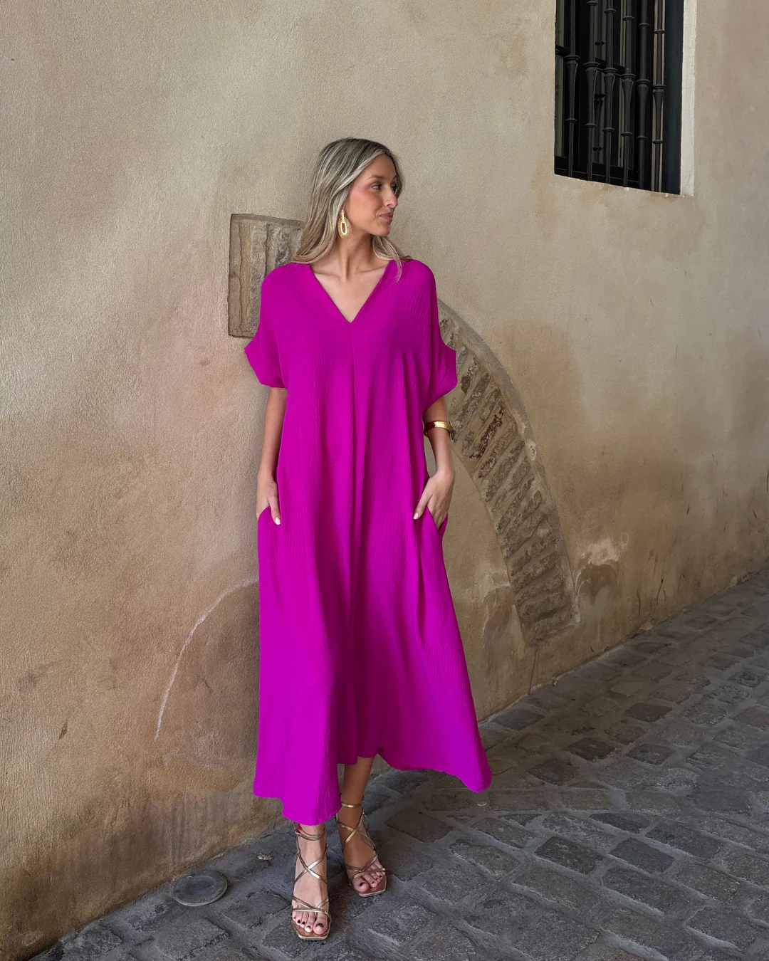 Vestido Telma buganvilla - Image 13