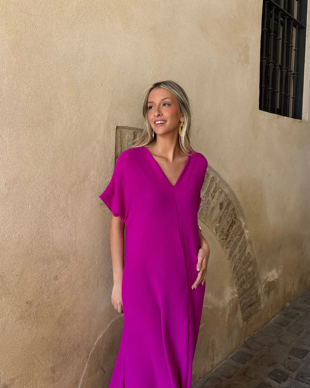 Vestido Telma buganvilla - Image 9