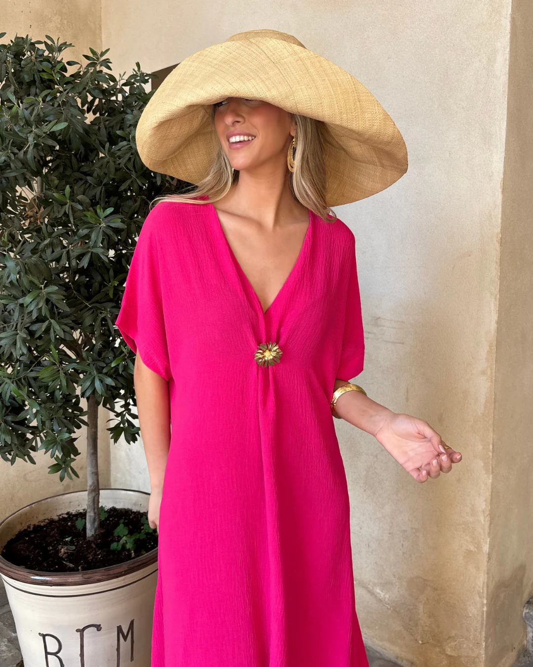 Vestido Telma rosa - Image 11