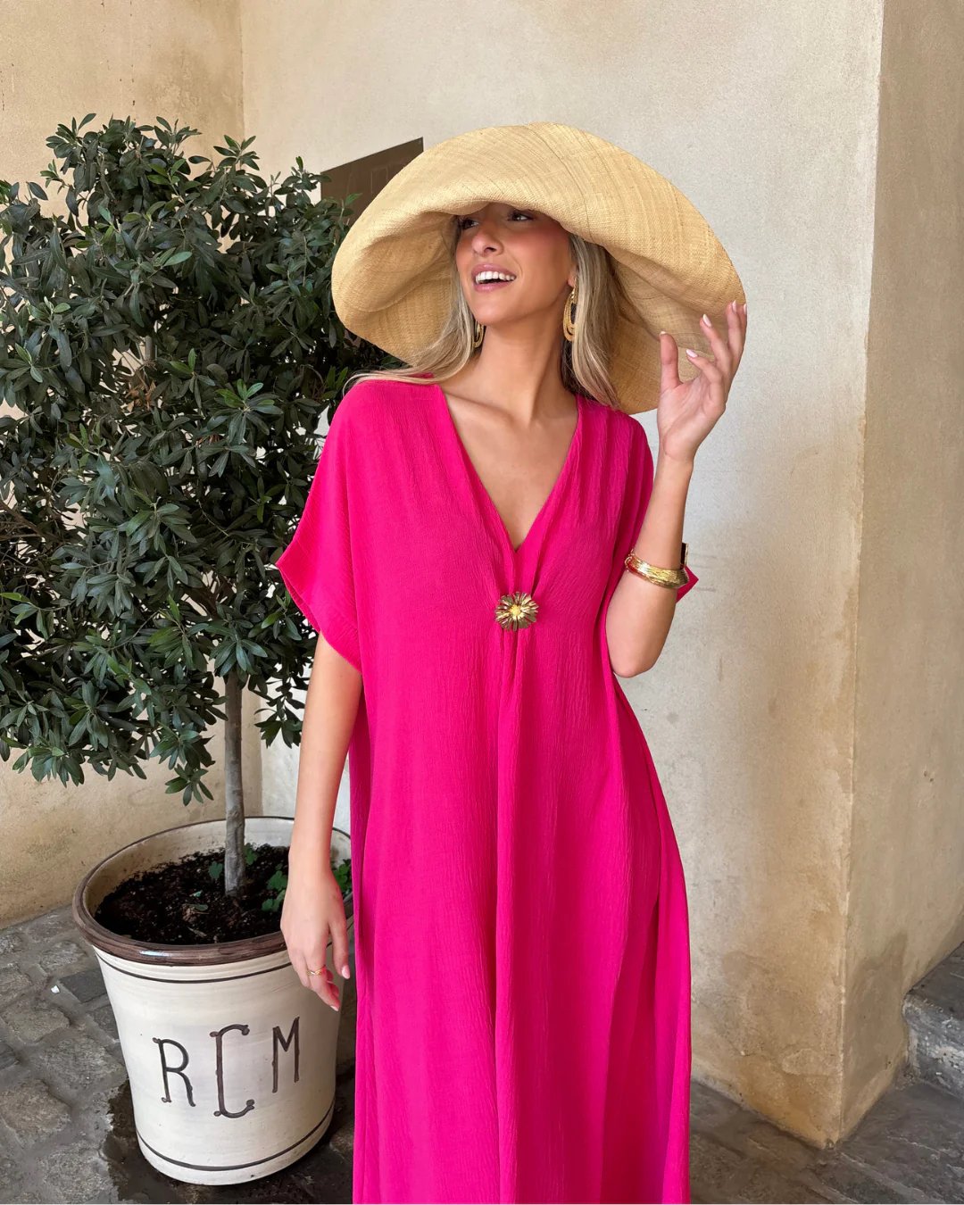 Vestido Telma rosa - Image 14