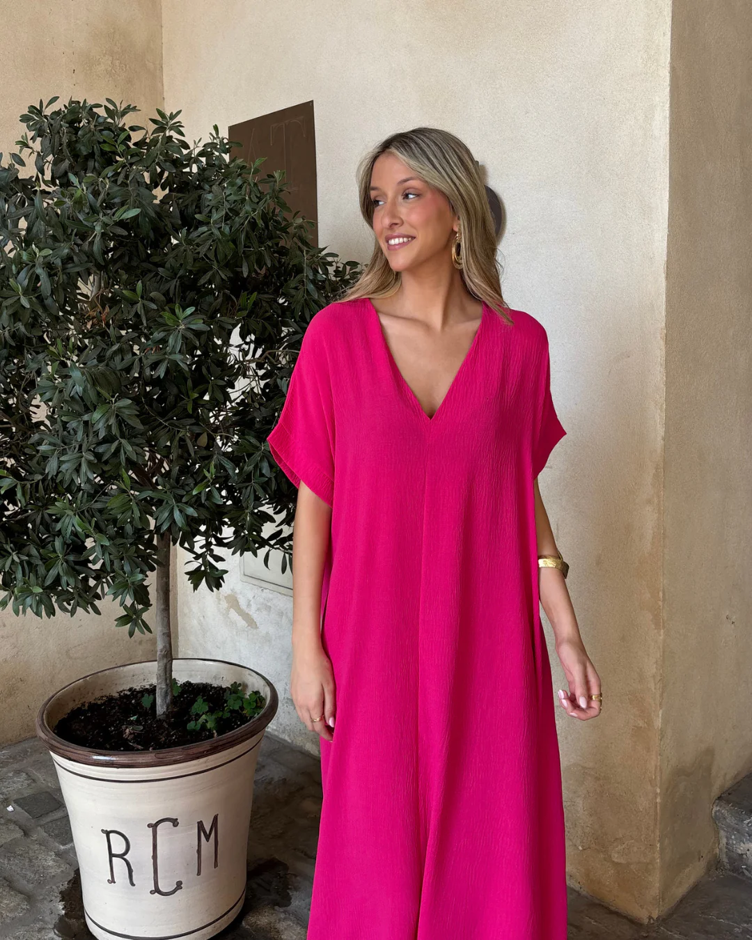 Vestido Telma rosa - Image 5