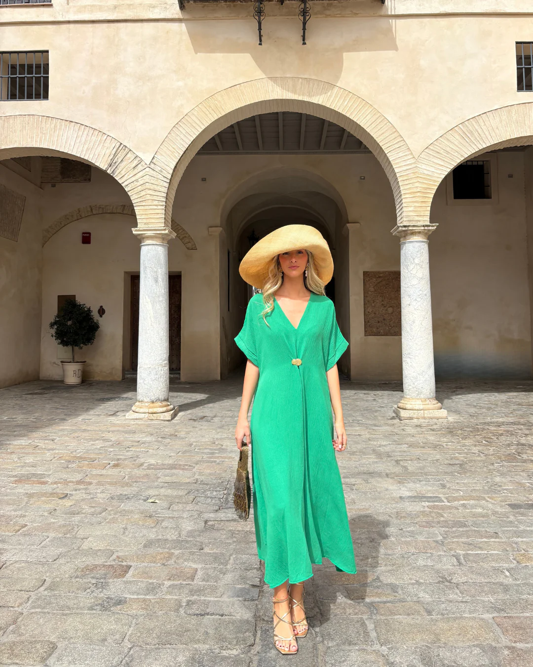 Vestido Telma Verde - Image 10