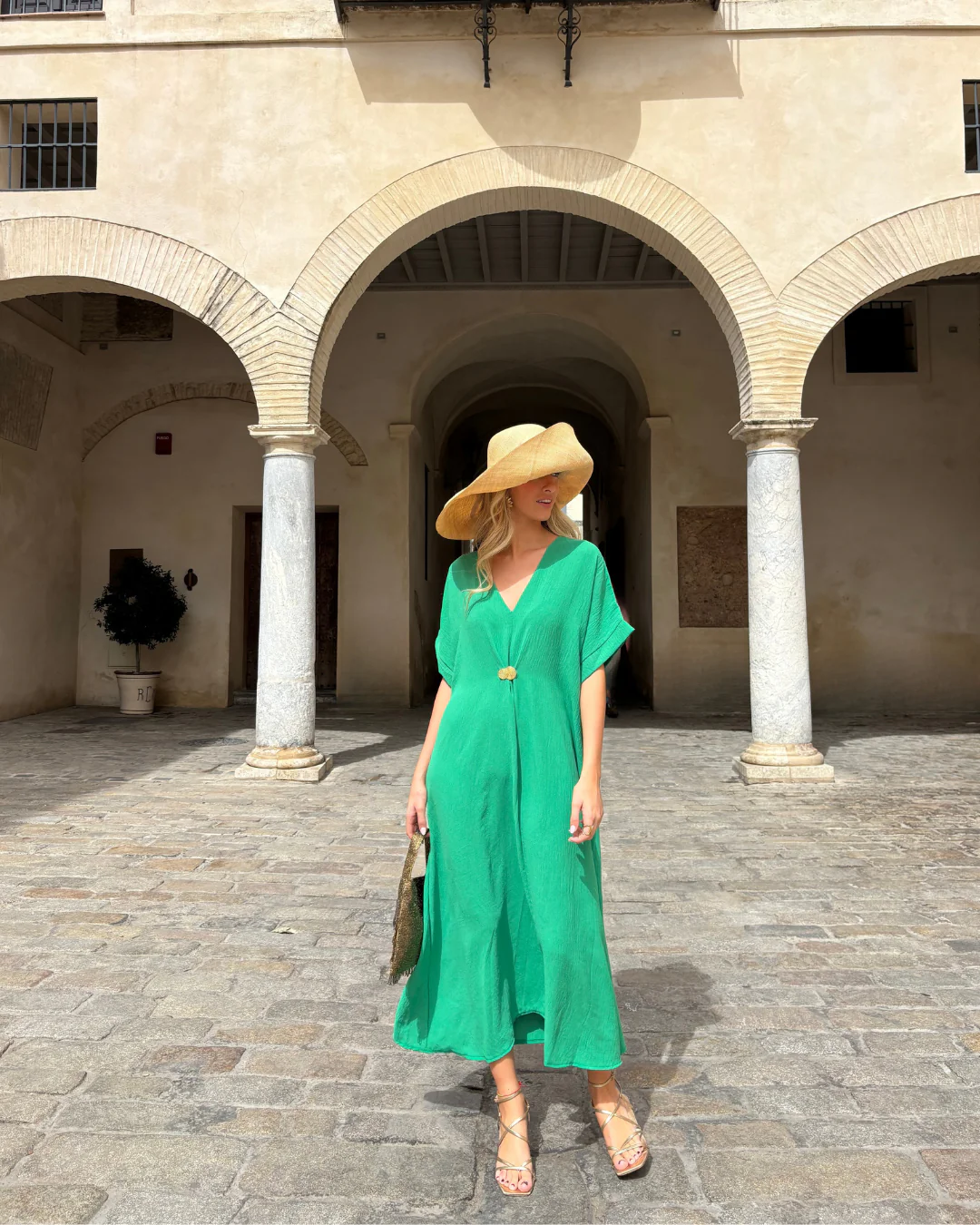 Vestido Telma Verde - Image 14